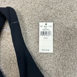 Aerie NWT  OFFLINE By Goals Pop Stitch Sports Bra Black Yoga Exercise Gym Size M Photo 4