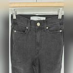 AYR  Black Charcoal The Riser Skinny Jeans Size 23 x 28 Photo 4