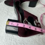 Rag and Bone  Burgundy Made in Italy Suede Sandals in Size 8.5 Photo 10