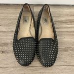 UGG  Alloway Leather Studded Ballet Loafers Size 8 Photo 2