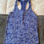 Lululemon Swiftly Tech Racerback tank size 4 purple pattern Photo 0