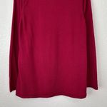 J.Jill Red Crewneck Long Sleeves Women’s Pullover Sweater Photo 4