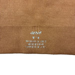 Aerie Ribbed Crisscross Strap Crop Tank Top Brown M L Photo 3