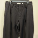 Vince  Black Wool Blend Cropped Wide Leg Pants Size 12 EUC Photo 1