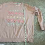 Stoney Clover Lane Stoney Clover x Disney Pink Holiday Sweatshirt Sz L/XL Photo 5