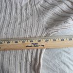 American Eagle AE Ribbed Eyelet Cream Button Down Cardigan XL Photo 6