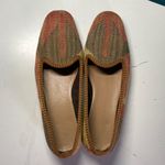 Wool Kilim Womens Size 39 US 8.5 Earthtone Multicolor Loafers Red Photo 11