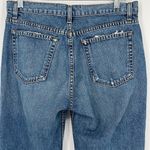 Reformation High Rise Lace-up Cropped Flare Jeans Size 28 Photo 9