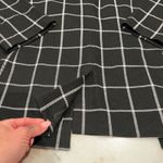 Anne Klein Anne‎ Klein Black White Plaid Longline Blazer Jacket Size L Career Photo 8