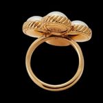 Tory Burch New Size 7 ROPE CLOVER RING IN GOLD Brand new with Tag Photo 10