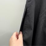 Eshakti  Black Custom Fit‎ 100% Cotton Sleeveless Shift Dress Size M Photo 3