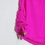 Catalina  Pink Tropical Print Bikini NWT Size 1X Short and Bandeau Bikini Set Photo 3