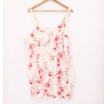 Vintage Y2K Sante Floral Slip Dress Coquette Lingerie Bow Romantic Retro Size XL Pink Photo 1