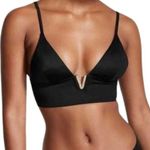 PINK - Victoria's Secret Victoria Secret Very Sexy Deep V Plunge Black  Rose Gold Bling Mix & Match Set M Photo 0