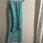 Mermaid Tail Blanket Super Soft Crochet Blue Photo 3