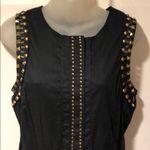 Tory Burch  Black Cotton Eyelet Sindri Dress 6 NWT Photo 2