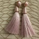 Charming Charlie NWOT  Tassel Earrings Lightweight Pale Orchid/Lavender Color Photo 0