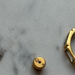 NWOT Julie Vos Hoop Earrings Gold Photo 9