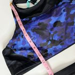 Athleta Freestyle Blue Camo Bikini Top and Bottom Size Large Photo 8