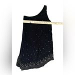 Free People One Shoulder Beaded Asymmetrical Dress Size 2 Boho Whimsy Gatsby Photo 7