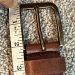 Free People  High Summer Embroidered Leather Belt Brown Sz 32 EUC Photo 9