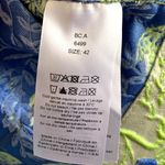 Ganni NEW Floral Jacquard Off The Shoulder Blouse in Green Photo 7