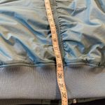 Urban Outfitters BDG Teal Bomber Jacket scrunched sleeves oversized NWT SIZE XS Photo 9