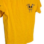 J.Crew Women’s size Small Horoscope T-Shirt in Marigold Yellow Gemini Photo 5