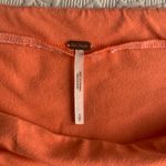 Free People Coral Rock With It Off The Shoulder Embroider Puff Short Sleeve Top Photo 6