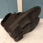 Snowland Brown Suede Leather Faux Fur Boots Sherpa Lined England Womens 8 Vtg Photo 7