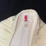 Solid & Striped NWOT  Yellow Blonde Rib Ribbed Elle Bikini Bottoms Women's Large Photo 5