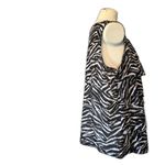 Chico's  Black and White Boxy Sleeveless Tank Blouse Top 3 XL Photo 4