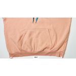 Guess Heavyweight Hooded Sweatshirt Hoodie Unisex Retails $118 Peach Colorblock Photo 6