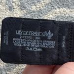 Lily Of France  Wireless Lace Bra Black 38B Photo 4