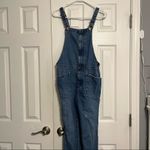 Madewell medium wash denim overalls size small Photo 1