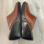 Cole Haan Elyssa Wedge Clogs Slip On Mules Shoes Brown Leather Women’s Size 6 Photo 10