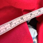 Vintage bankers club women’s wool 80’s 90’s office woman red blazer accent Size 8 Photo 9