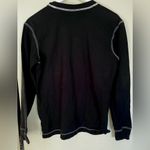 Disney Grumpy Top Authentic Black Tee Shirt Embroidered Sz Sm Disneyland Fantasy Photo 1