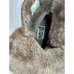 Brash Women's Brown Faux Suede Boots Size 8.5 With Faux Fur Lining & Buckle Deta Photo 4