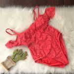 Kenneth Cole Reaction Coral Lace One Piece NWT Photo 0