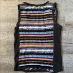 Free People  Multicolor Knit Sweater Top Size Small Photo 4