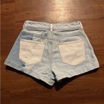 PacSun  Denim Patchwork Mom Short Shorts Photo 3