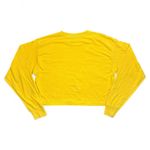 NFL  Team Apparel Kansas City Chiefs Yellow Crop Top L Photo 1