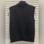 U.S. Polo Assn. Dark Gray Quilted Vest Snap/Zip Up Collar Sherpa Size 8 Logo Photo 5