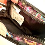 Disney Parks Clear Sequin Wristlet Mickey Mouse Pluto Goofy Zip Closure Photo 6