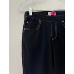 NWT Pajama Jeans Black Skinny Mid Rise Pull On Knit Loungepants Womens Sz XXS Photo 2