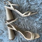 Sam Edelman Kia neutral beige block heel sandals women’s shoe size 10 Photo 7