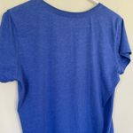 Adidas  Kansas Jayhawks blue short sleeve T-shirt graphic women’s size XL Photo 6