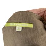 Gianni Bini Y2K linen blendābutton front overall mini skirtā6 Photo 3