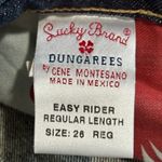 Lucky Brand Dungarees Dark Medium Wash slim bootcut jeans EUC 0 Flaws! Photo 4